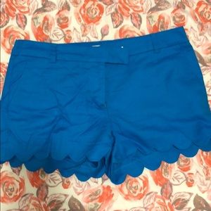 Scalloped shorts